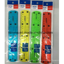 20cm Transparent Clear Plastic Scale Ruler